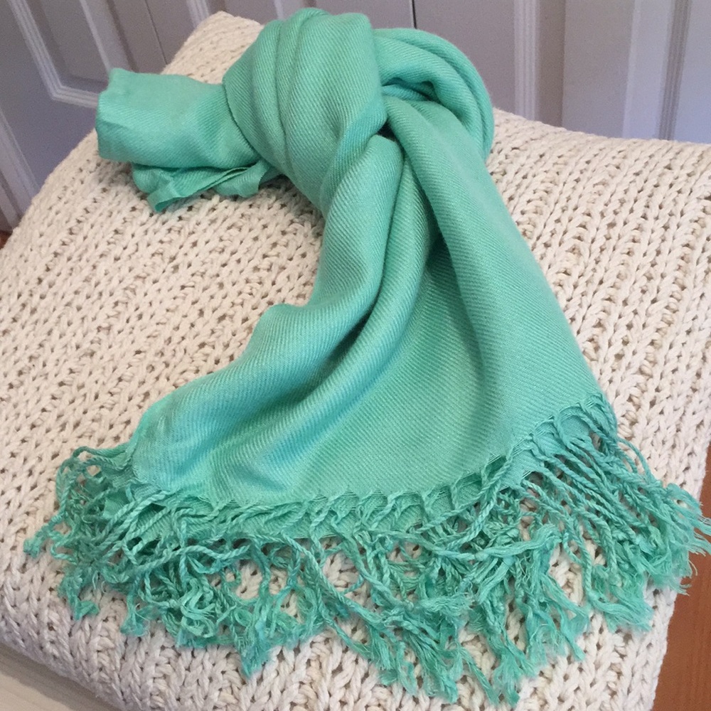 MINT PASHMINA - Picture 4 of 5